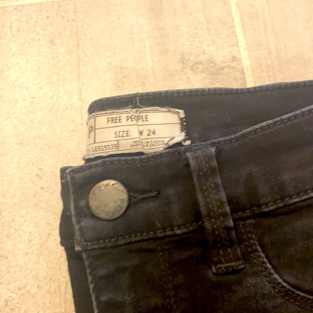 Denim skinny jeans